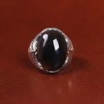 انگشتر عقیق یمن مردانه کد 20865