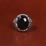 انگشتر عقیق یمن مردانه کد 20866