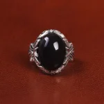 انگشتر عقیق یمن مردانه کد 20868