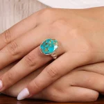 انگشتر فیروزه شجری زنانه کد 20944