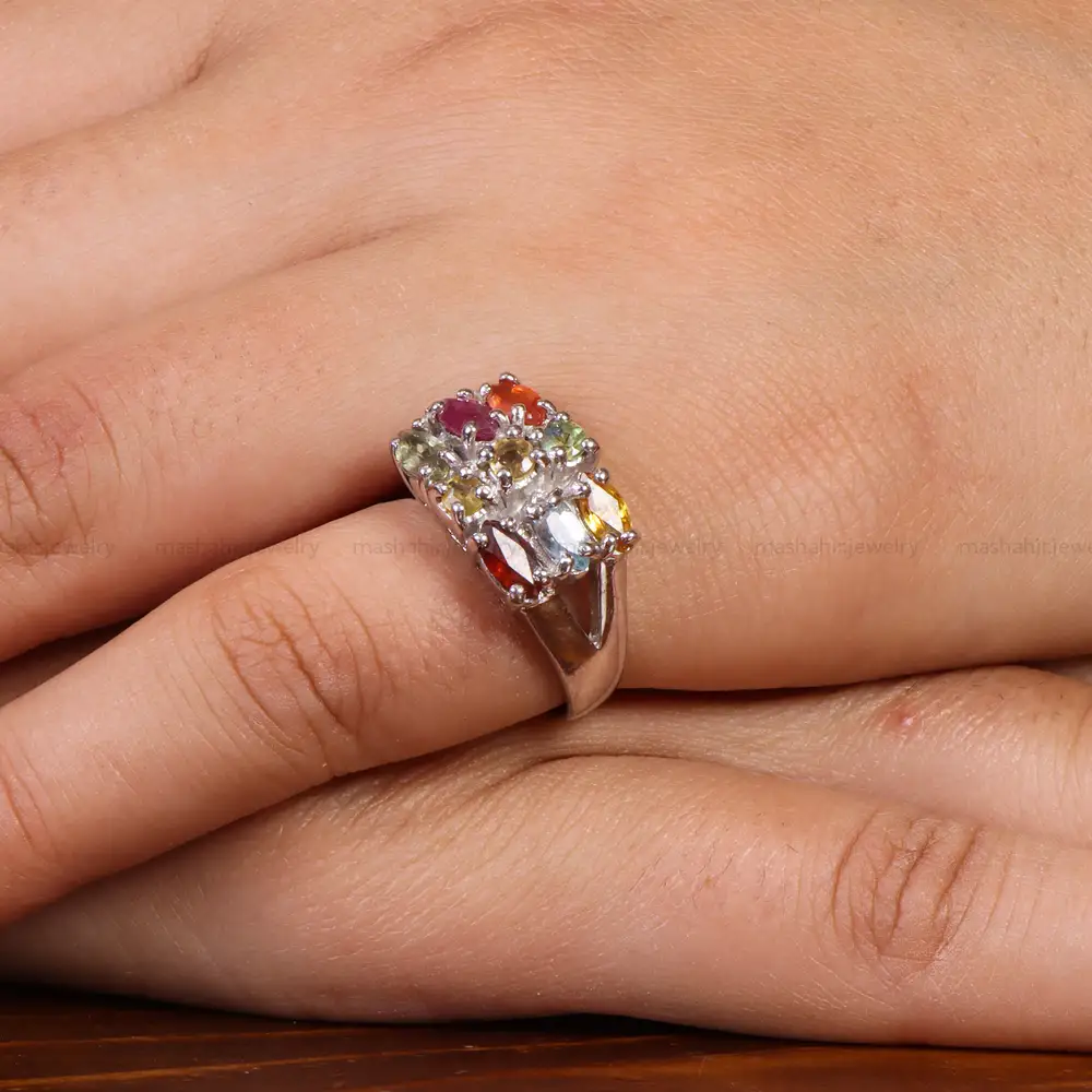 انگشتر میکس زنانه کد 20970