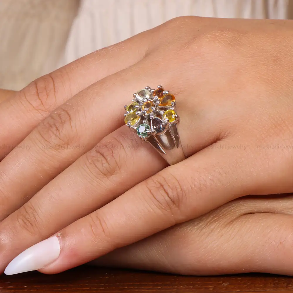 انگشتر میکس زنانه کد 20976
