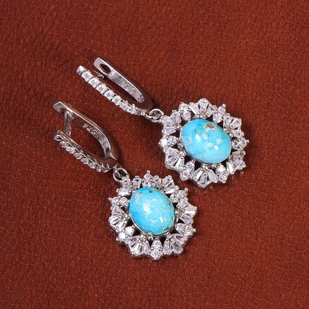 نیم ست فیروزه زنانه کد 21041