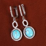 نیم ست فیروزه زنانه کد 21055