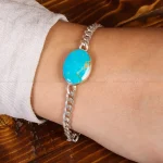 دستبند فیروزه کد 21093