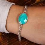 دستبند فیروزه کد 21095