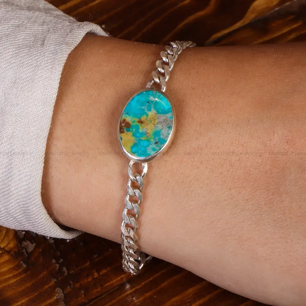 دستبند فیروزه کد 21096