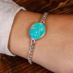 دستبند فیروزه کد 21097