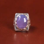 انگشتر عقیق سوسنی مردانه کد 21125