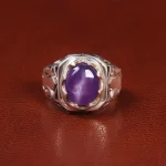 انگشتر عقیق سوسنی مردانه کد 21129