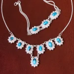 سرویس فیروزه زنانه کد 21140