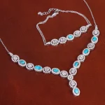 سرویس فیروزه زنانه کد 21145