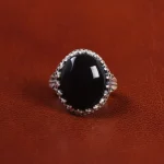 انگشتر عقیق یمن مردانه کد 21152