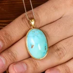 گردنبند فیروزه شجری کد 21153