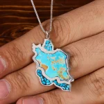 گردنبند فیروزه شجری کد 21155