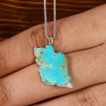 گردنبند فیروزه شجری کد 21156