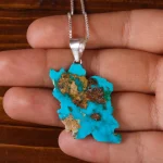 گردنبند فیروزه کد 21167