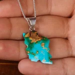 گردنبند فیروزه کد 21170