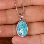 گردنبند فیروزه شجری کد 21192