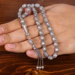 تسبیح نقره کد 21203