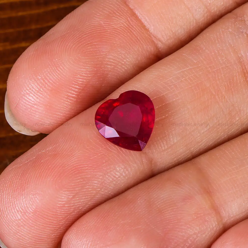 نگین یاقوت سرخ کد 21339