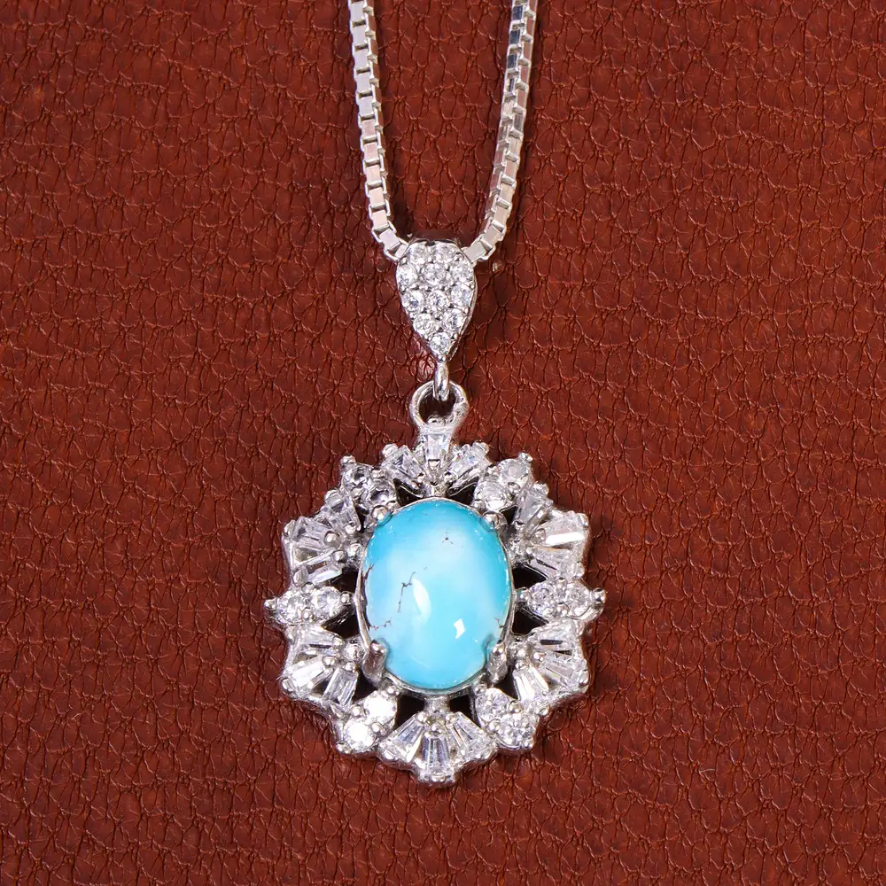 نیم ست فیروزه زنانه کد 21041