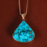 گردنبند فیروزه زنانه کد 21232