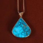 گردنبند فیروزه زنانه کد 21233