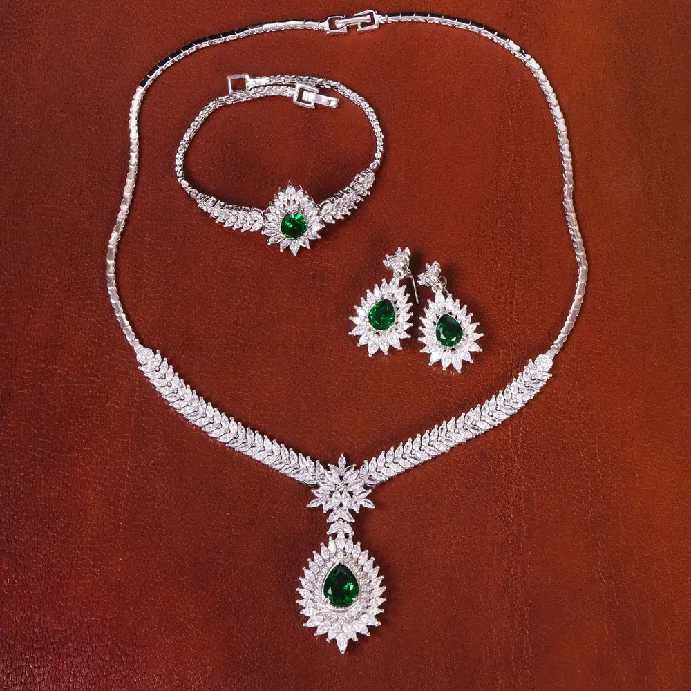 سرویس زمرد سنتاتیک زنانه کد 21280