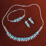 سرویس فیروزه زنانه کد 21284