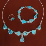 سرویس فیروزه زنانه کد 21724