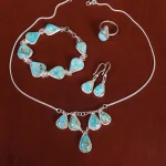 سرویس فیروزه زنانه کد 21728