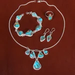 سرویس فیروزه زنانه کد 21731