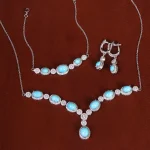 سرویس فیروزه زنانه کد 21741