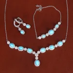 سرویس فیروزه زنانه کد 21742