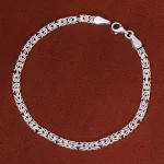 نیم ست نقره مردانه کد 21223