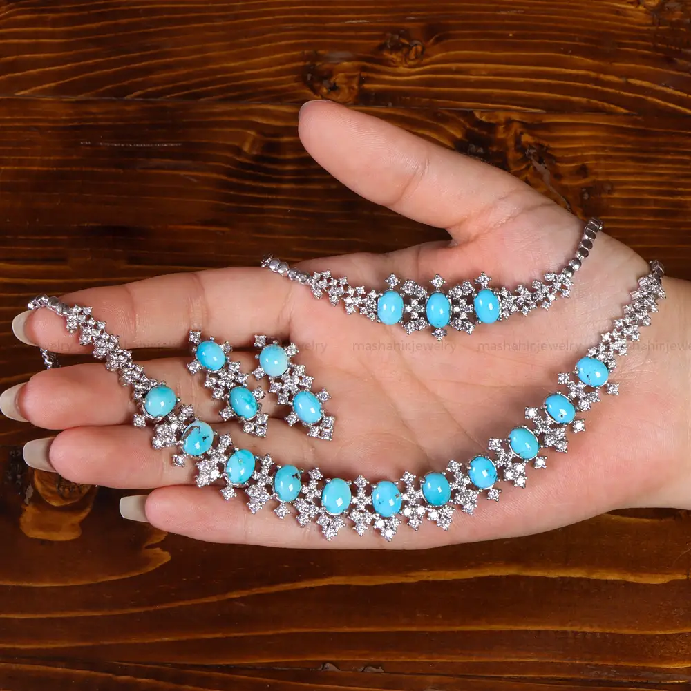 سرویس فیروزه زنانه کد 21284