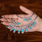 سرویس فیروزه زنانه کد 21286