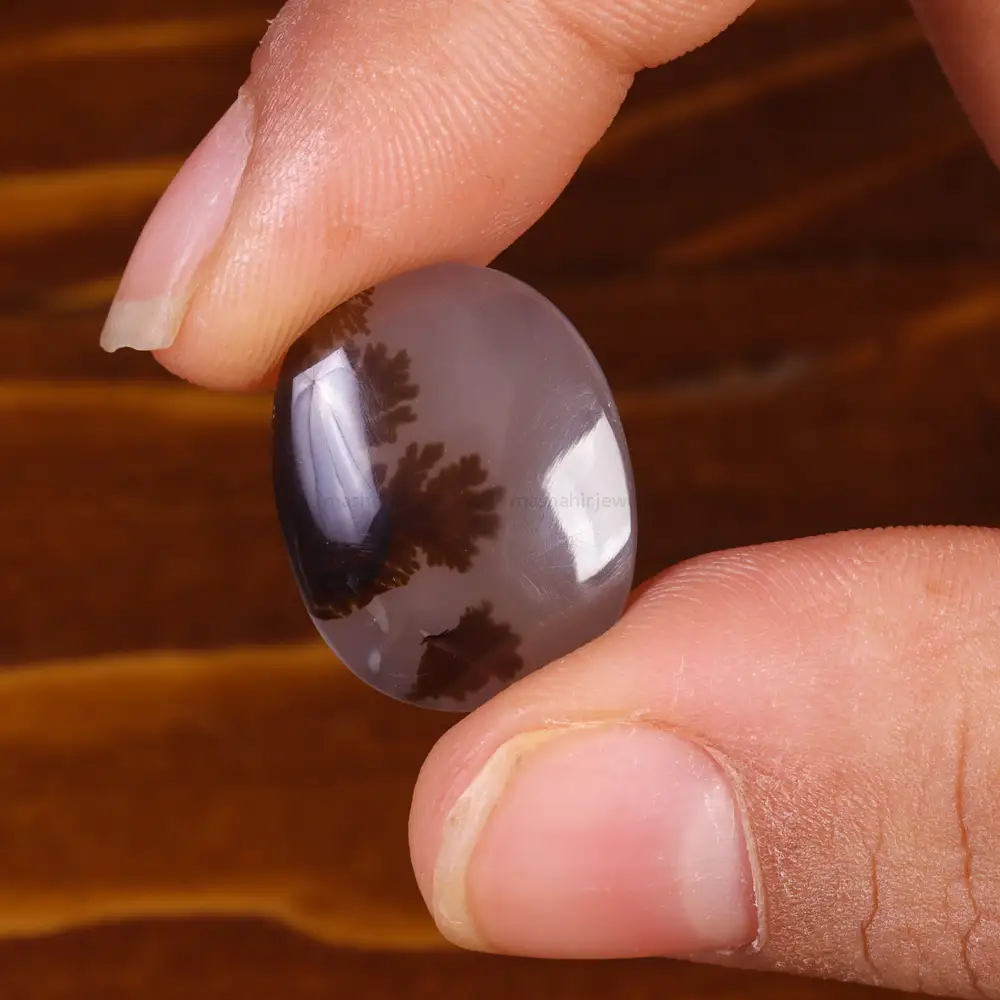 نگین عقیق شجر کد 21401