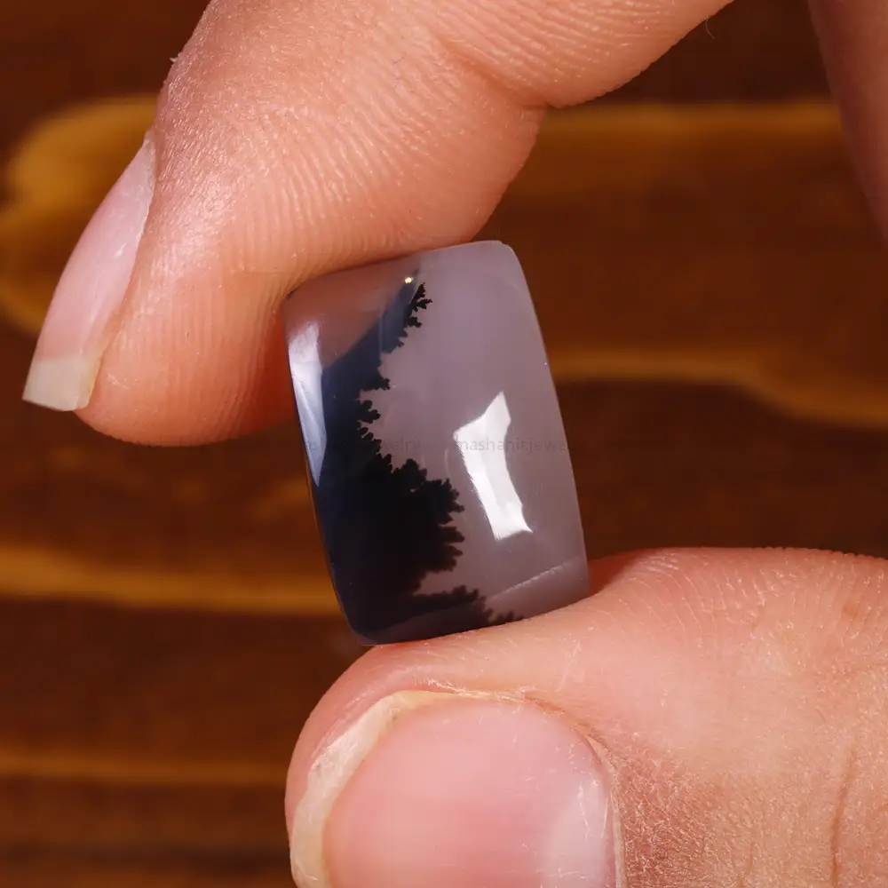 نگین عقیق شجر کد 21422