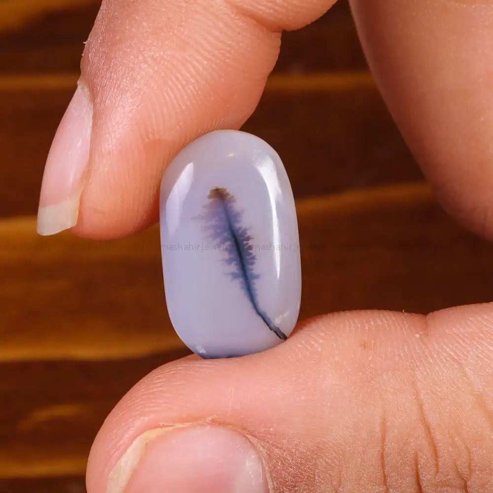 نگین عقیق شجر کد 21428