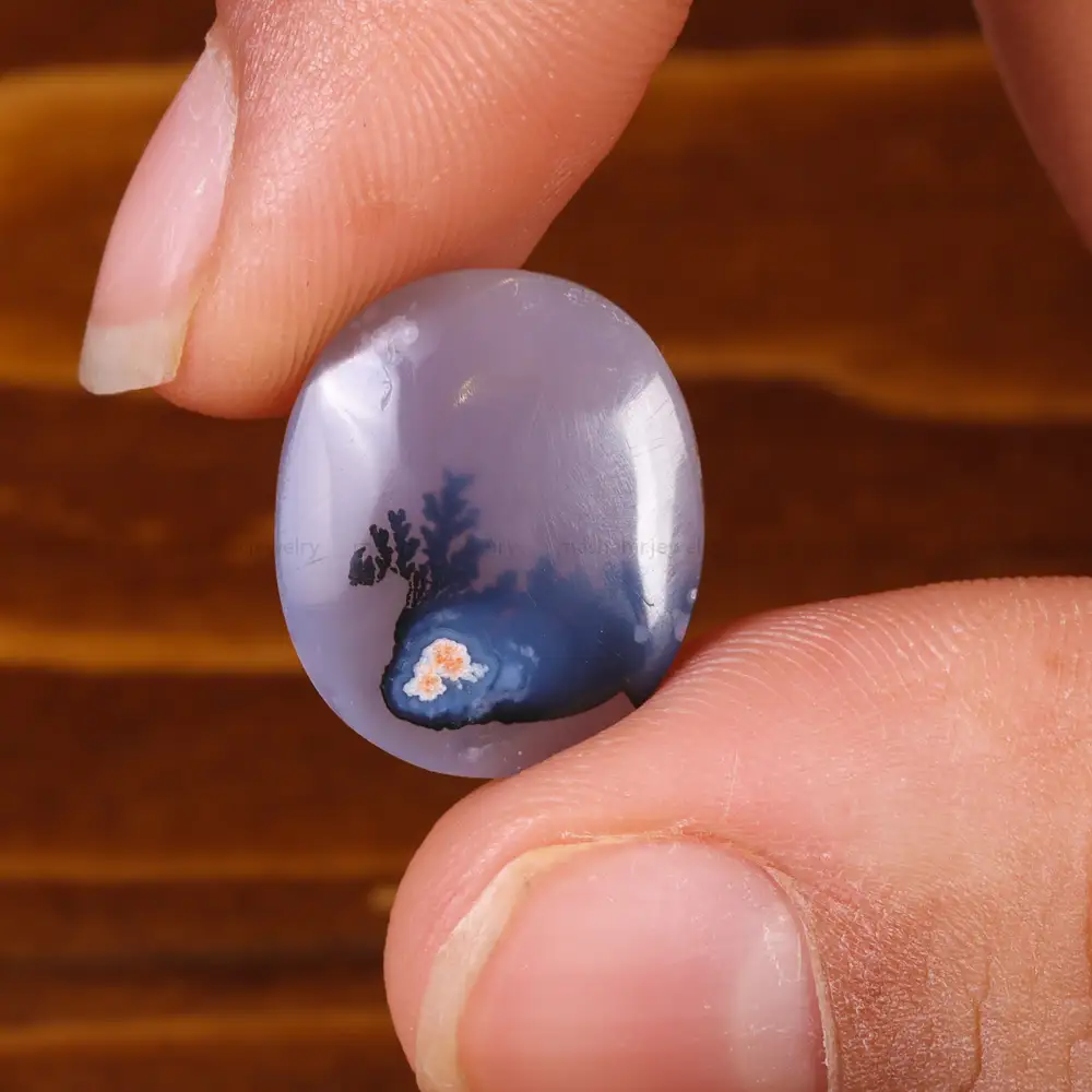 نگین عقیق شجر کد 21429