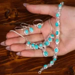 سرویس فیروزه زنانه کد 21733