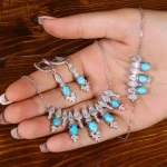 سرویس فیروزه زنانه کد 21745