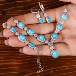 سرویس فیروزه زنانه کد 21749