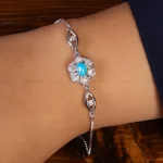 دستبند فیروزه زنانه کد 21753