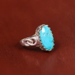 انگشتر فیروزه شجری زنانه کد 21816