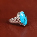 انگشتر فیروزه شجری زنانه کد 21819