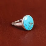 انگشتر فیروزه شجری زنانه کد 21824