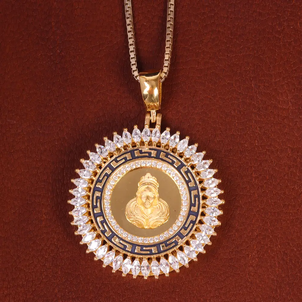 گردنبند نقره زنانه کد 21962